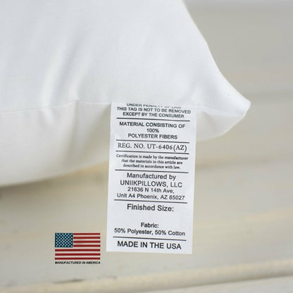 19x19 | Indoor Outdoor Hypoallergenic Polyester Pillow Insert |