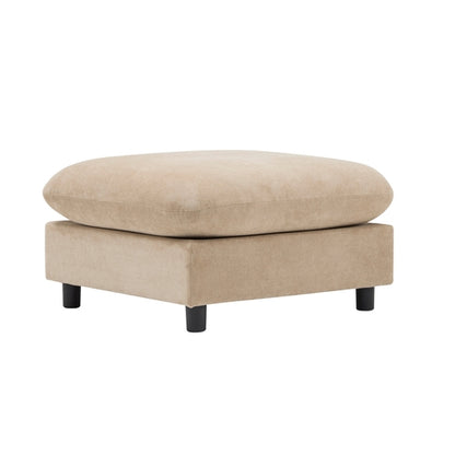 Modular Velvet Sectional Sofa Corner Chair – Convertible Upholstered