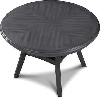 Gray 5 Piece Dining Table Set With 4 Chairs For Kitchen