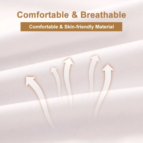 Waterproof Bed Mattress Protector with Elastic Band Breathable
