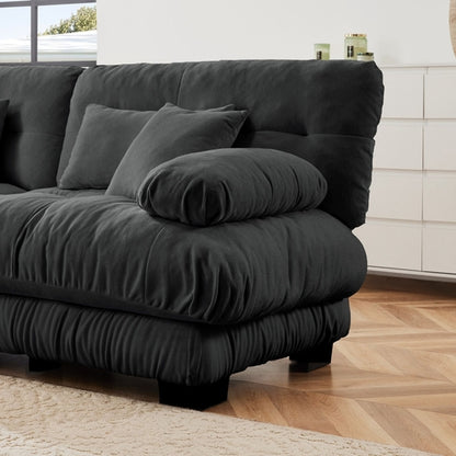 Cloud Couch 2 Seater Sofa for Living Room, Chenille 2 - Seat sofa with