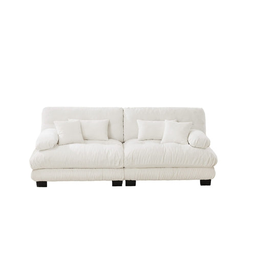 Cloud Couch 2 Seater Sofa for Living Room, Chenille 2 - Seat sofa with