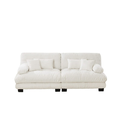 Cloud Couch 2 Seater Sofa for Living Room, Chenille 2 - Seat sofa with