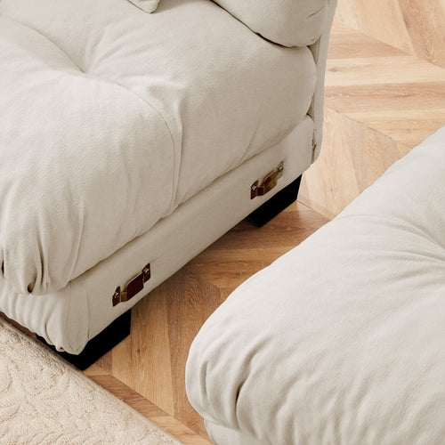 Cloud Couch 2 Seater Sofa for Living Room, Chenille 2 - Seat sofa with