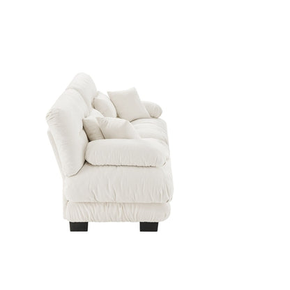 Cloud Couch 2 Seater Sofa for Living Room, Chenille 2 - Seat sofa with