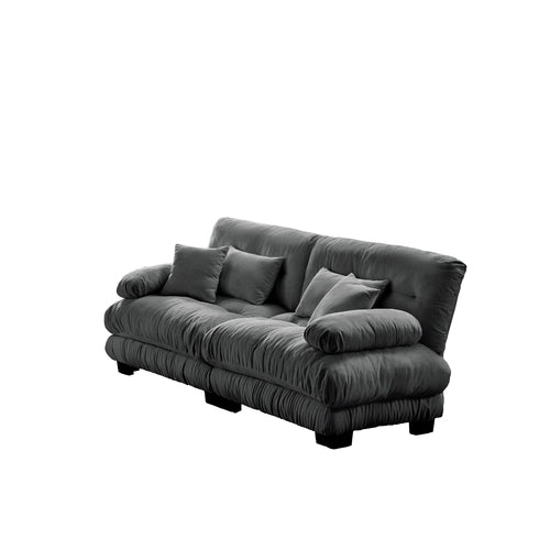 Cloud Couch 2 Seater Sofa for Living Room, Chenille 2 - Seat sofa with