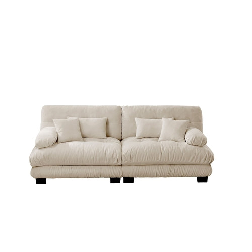 Cloud Couch 2 Seater Sofa for Living Room, Chenille 2 - Seat sofa with