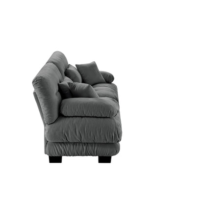 Cloud Couch 2 Seater Sofa for Living Room, Chenille 2 - Seat sofa with
