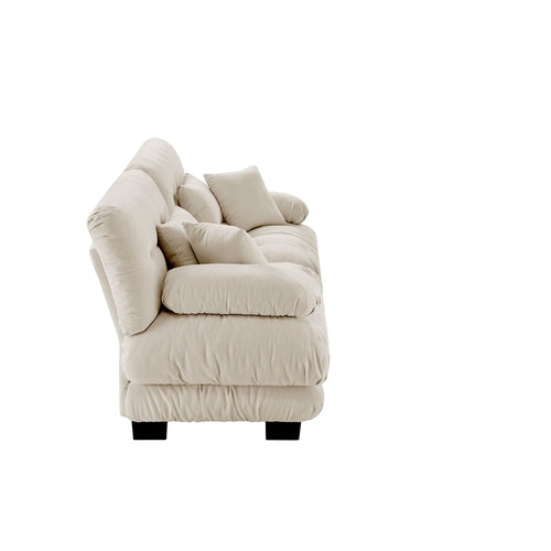 Cloud Couch 2 Seater Sofa for Living Room, Chenille 2 - Seat sofa with