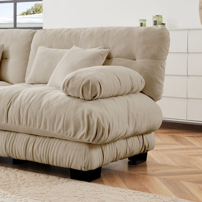 Cloud Couch 2 Seater Sofa for Living Room, Chenille 2 - Seat sofa with