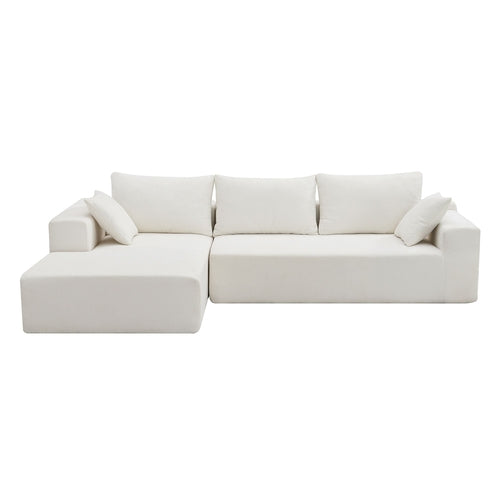 109*68" Modular Sectional Living Room Sofa Set, Modern Minimalist