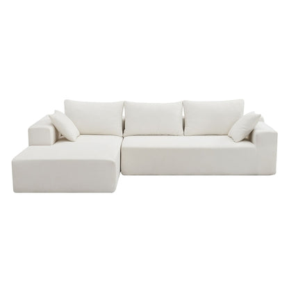 109*68" Modular Sectional Living Room Sofa Set, Modern Minimalist