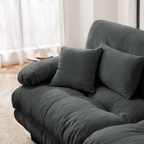 Cloud Couch 2 Seater Sofa for Living Room, Chenille 2 - Seat sofa with