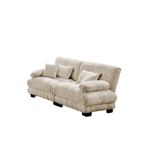 Cloud Couch 2 Seater Sofa for Living Room, Chenille 2 - Seat sofa with