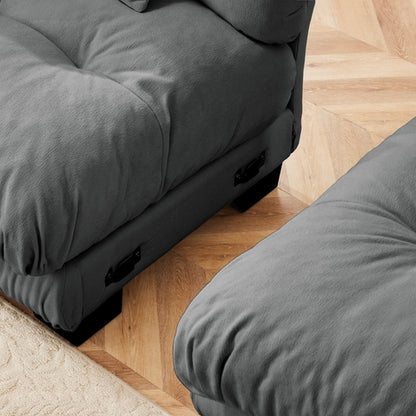 Cloud Couch 2 Seater Sofa for Living Room, Chenille 2 - Seat sofa with