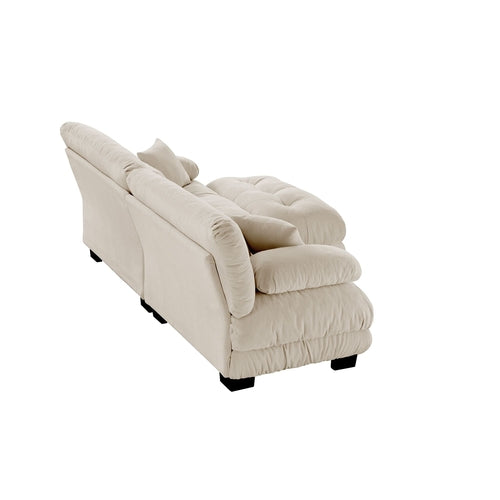 Cloud Couch 2 Seater Sofa for Living Room, Chenille 2 - Seat sofa with