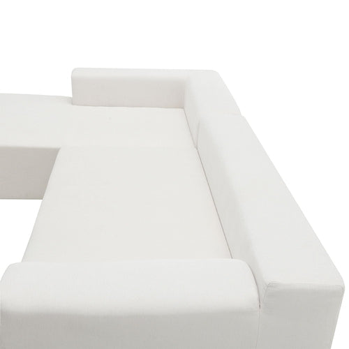 109*68" Modular Sectional Living Room Sofa Set, Modern Minimalist