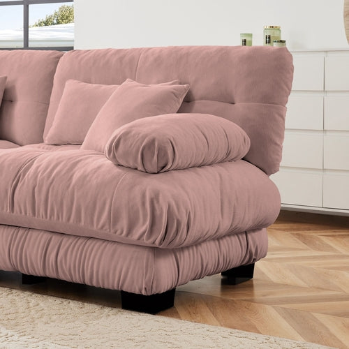 Cloud Couch 2 Seater Sofa for Living Room, Chenille 2 - Seat sofa with