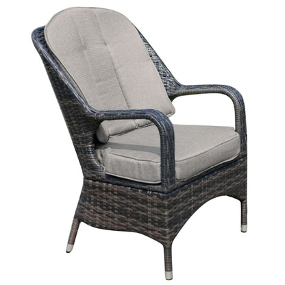 Direct Wicker Patio 7-Piece Brown Wicker Dining Set with Rattan Table