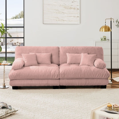 Cloud Couch 2 Seater Sofa for Living Room, Chenille 2 - Seat sofa with