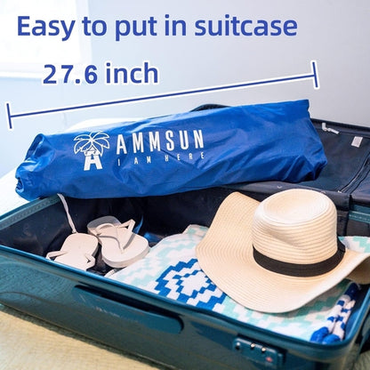 6.5Ft Portable Beach Umbrella With Sand Anchor And Tilt