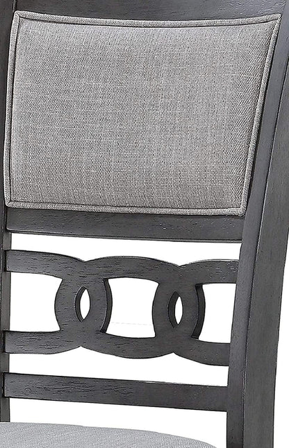 Gray 5 Piece Dining Table Set With 4 Chairs For Kitchen