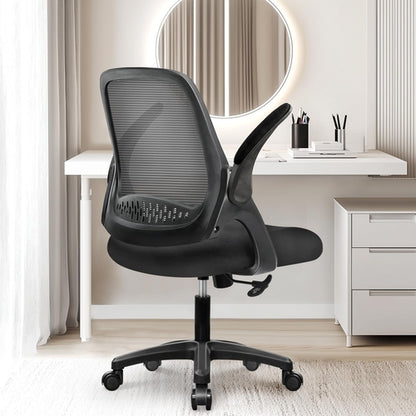 Ergonomic Gaming Chair With Lumbar Support Black Adjustable