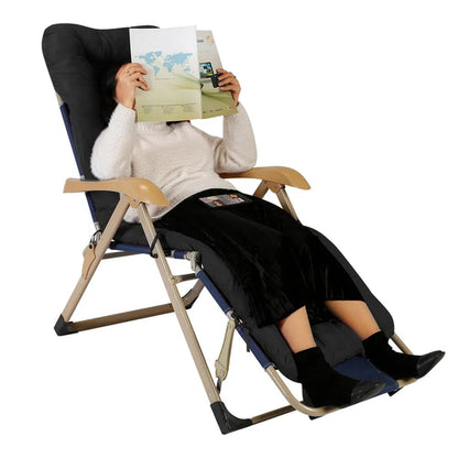 67x22in Chaise Lounger Cushion Recliner Rocking Chair Sofa Mat Deck