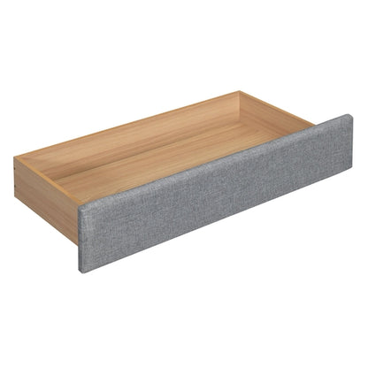 Queen Size Upholstered Platform Bed with Reading Lights, Drawers,