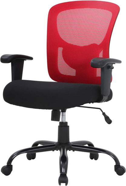 Big and Tall Office Chair With Lumbar Support For Desk
