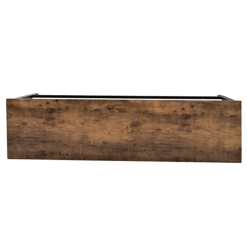 Counter Height Extra Long Dining Table Set with 3 Stools Pub Kitchen