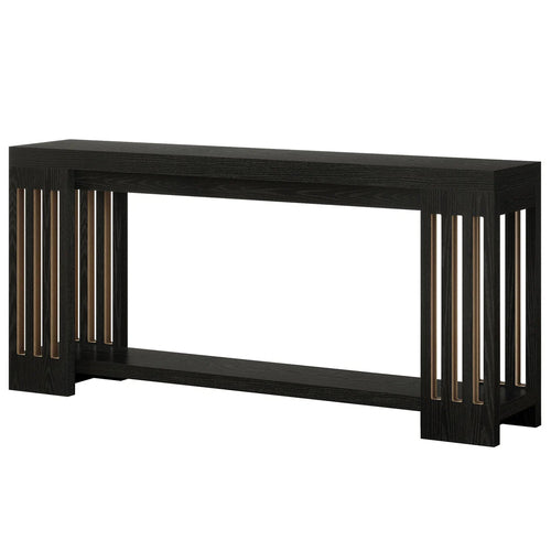 Console Table, 2-Tier Side Table,Sofa Table