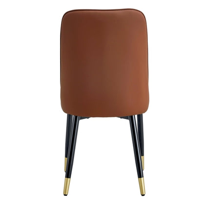 Modern Dining Chairs Set of 4 – PU Leather Upholstered Chairs with