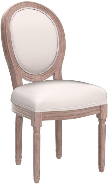 French Country Dining Chairs Set of 4, Vintage Louis Chairs with