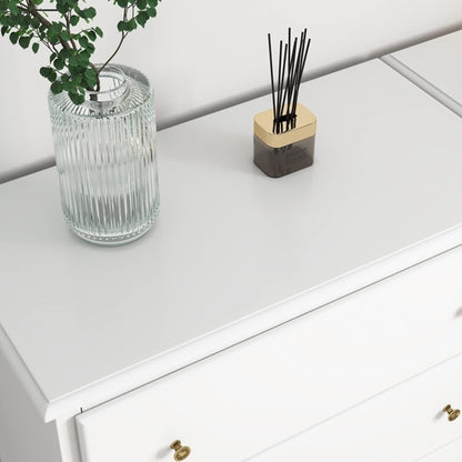 White Dresser With Four Drawers Modern Bedroom Storage