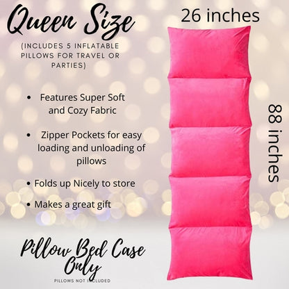 Hot Pink Pillow Bed, Hot Pink Pillow Bed Floor Lounger
