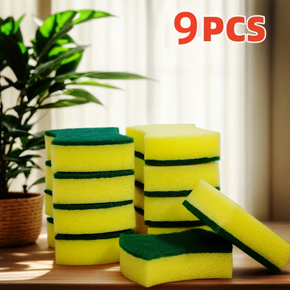 9101819203840pcs MultiPurpose Cleaning Sponges Dishwashing Sponges Kitchen Cleaning Sponges Household Cleaning Tools Scouring Pads Industrial And Commercial Cleaning Tools Sponge Wipes