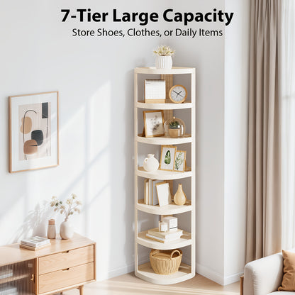 79 Tier Multipurpose Corner Shelves SpaceSaving Sturdy Storage Rack Easy Install NoDrill Organizer Stackable Shoe Holder for Bathroom Kitchen Entryway Closet