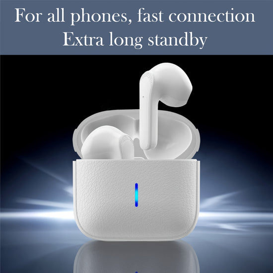 2026 New True Wireless Music SemiInEar Headphones Couples Sports Mini Earbuds Video TWS 9D HIFI Stereo HD Calls Stereo Cortex Earphones Suitable for Android Suitable for iPhone Music Phone Smart Earphones Earbuds
