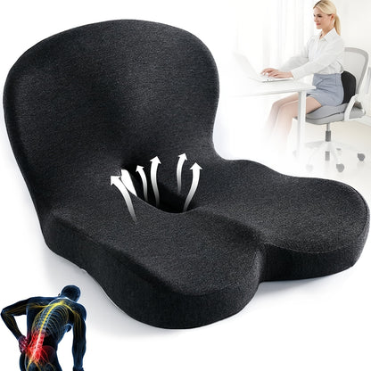Comfortable Back Support Seat Cushionsoft Supportive Office Chair Game Chair Cushion Provides Hip Comfort For Longterm Sitting Driving And Table Work The Perfect Gift For The Backtoschool