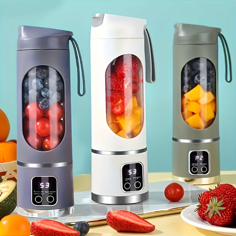 Portable USBRechargeable Blender  Juicer  Easy Clean Perfect for Fruit  Vegetable Drinks Milkshakes  1014oz to 1691oz Capacity