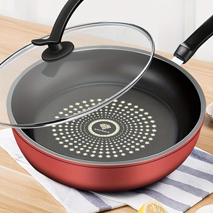 A 945Inch Cast Iron NonStick Frying Pan  DishwasherCleaned Compatible with Induction Cooker Healthy Cooking Reduce Smoke Perfect for Gas And Electric Stove with Lid Perfect for Fried Eggs Steak Pancakes
