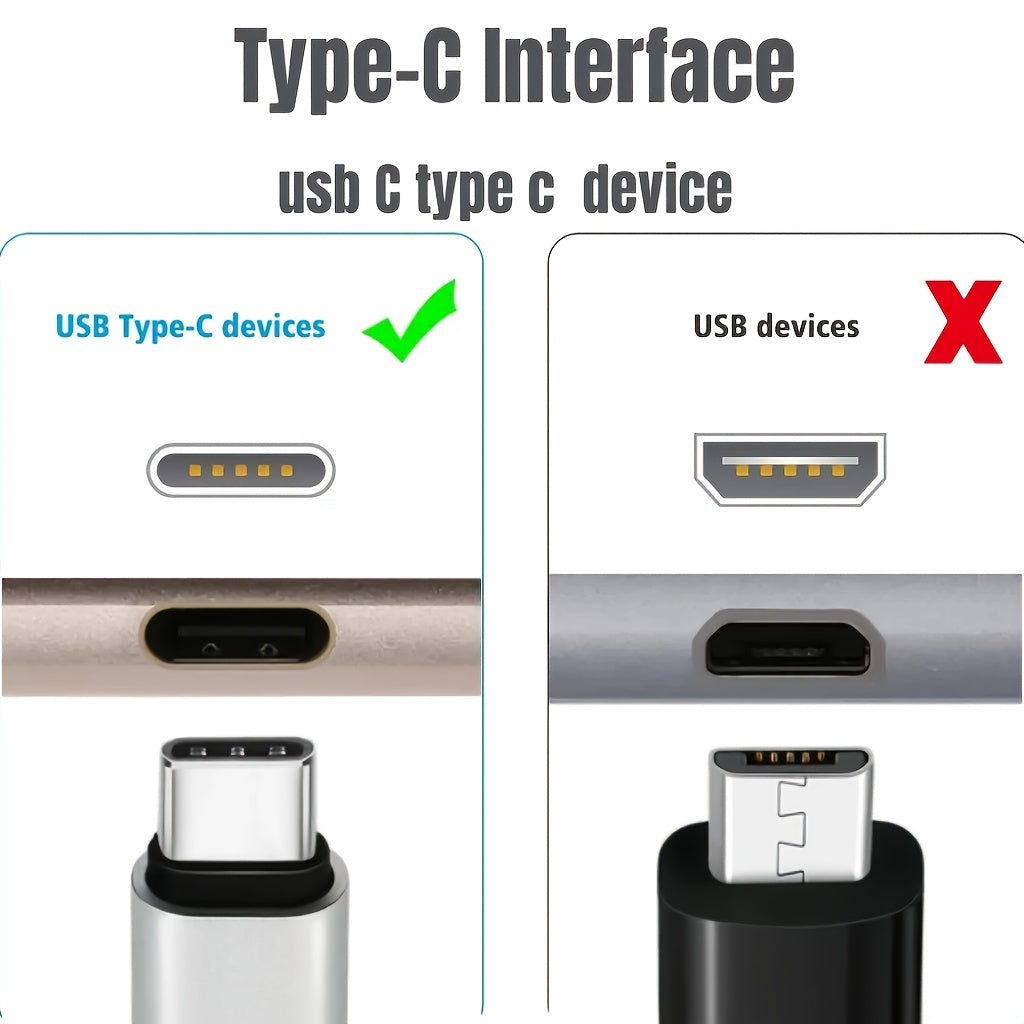 6pcs 10Ft USBC Fast Charger Cable for Samsung Android Type C Charging Cable
