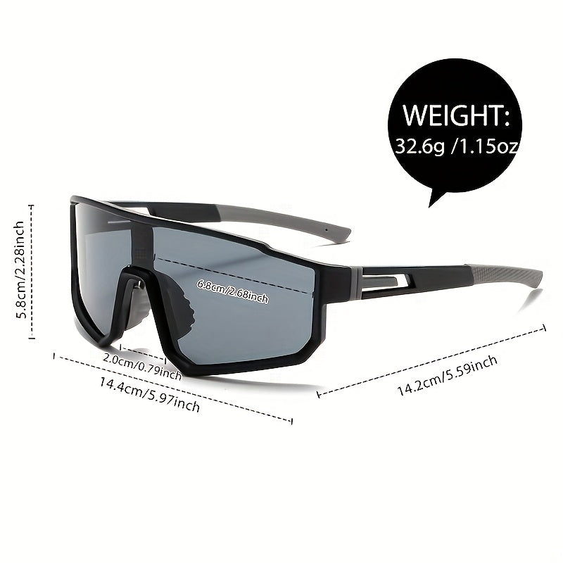 3pcs Casual PC Polycarbonate Mirrored Glasses And Glasses Cloth Sports Fashion Glasses  Fashionable Mirrored Lens Durable Frame for  Casual Wear Fashionable for Men Women Festival Gift Tankesi
