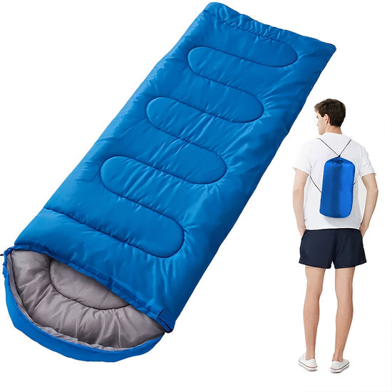 Cold Sleeping Bag12pcs Light Weight 4 Season Weather Sleep Bags Envelope Design with Drawstring Closure Adjustable Head Strap for Camping 4 Seasons Backpacking Hiking Mountaineering Indoor Outdoor Use Winter Hiking Travel