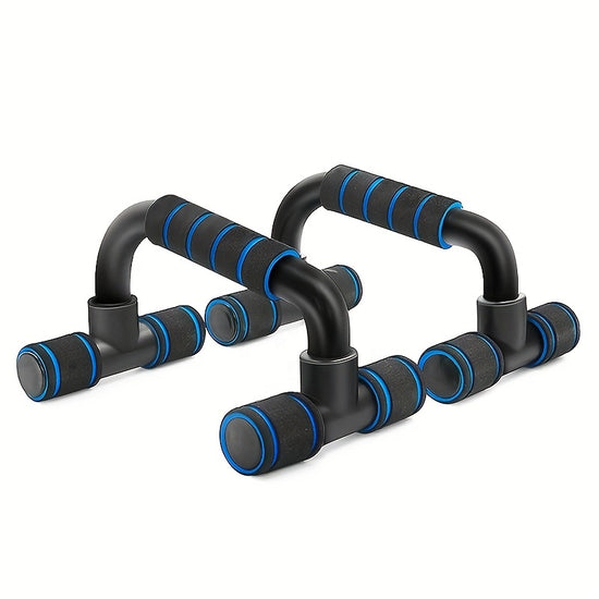 1 Pair Ergonomic PushUp BarsNonSlip300 LbsTextured Foam Grips Portable HomeGym Strength Training Stands BlueRedGreen  Easy Assembly Essential Fitness Gift