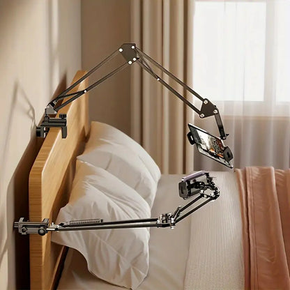 Extended Desktop Stand Long Arm Tablet Stand Bedside Tabletop Stand Suitable for Ipad Smartphone Holder Lazy Phone Holder Bedside Stand Mechanical Cantilever Stand
