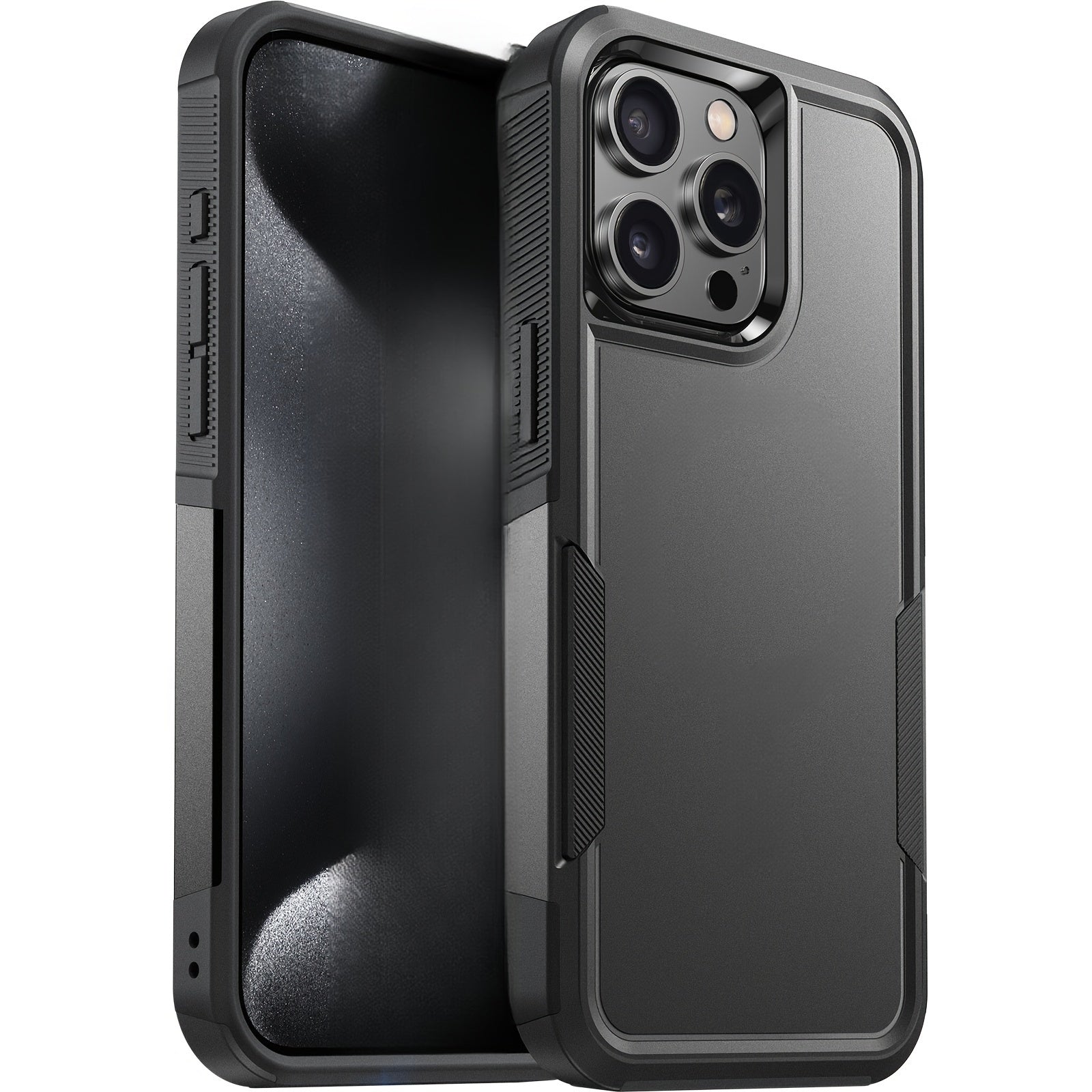 SOLIGU Fullbody Shockproof Phone Case Heavy Duty DualLayer Rugged Protective Tough Phone Cover For IPhone 16E161514131211 Series