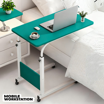Ergonomic Modern Laptop Desk Mobile Lifting Standing Desk Compact Design Ideal for Gaming Learning And Workstation Perfect for Bedside Dormitory