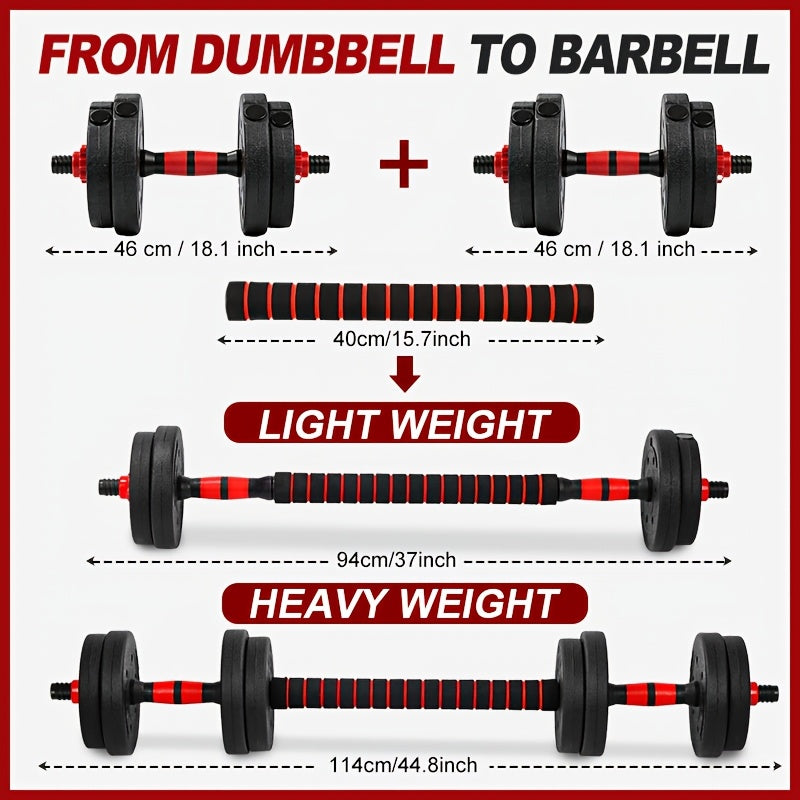 Quickadjustable 22Lb Dumbbell Set Free Weight Dumbbells 3in1 Weight Set Spacesaving Home Fitness Equipment Ideal For Fullbody Workouts Strength Training And Fitness For Men And Women